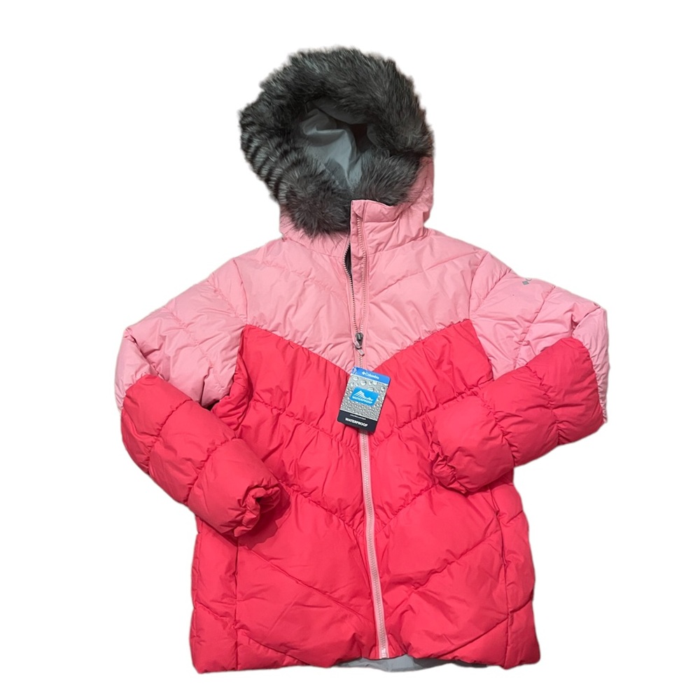 Columbia pink big Girls Arctic Blast Jacket - Picture 1 of 5